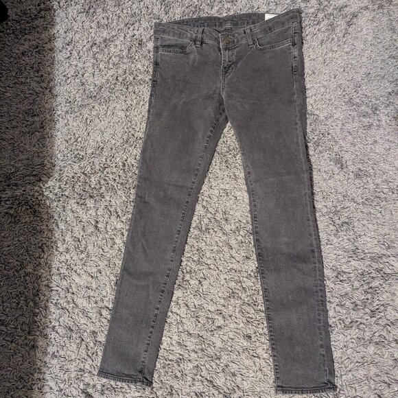 Allsaints Dark Grey Tex Ashby Skinny Jeans Grunge Gray All Saints Indie Moto 29 - Picture 5 of 12